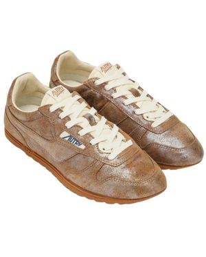Autry Windspin Sneaker - Mettallic