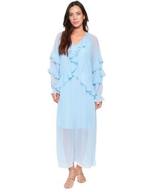 Saint Tropez Maxi Dresses - Blue