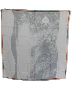 CoSTUME NATIONAL Seidenschal - Grau