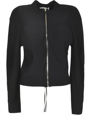 ALESSANDRO VIGILANTE Zip-Throughs - Black