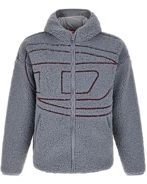 DIESEL S-Zat Hoodie - Grau