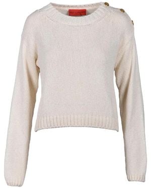 Wild Cashmere Round-Neck Knitwear - Neutro