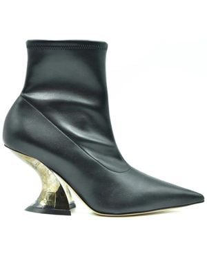 Casadei Heeled Boots - Grey