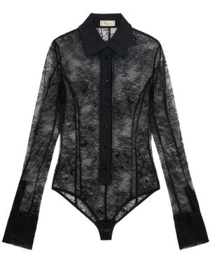 Blumarine Schwarzes Top Für Frauen
