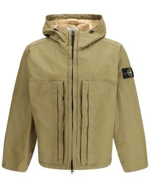 Stone Island Light Jackets - Green