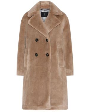 Bruuns Bazaar Double-Breasted Coats - Marrone