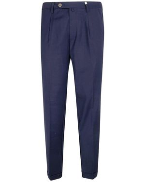 Myths Slim-Fit Trousers - Blue