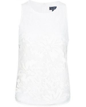Armani Sleeveless Tops - White