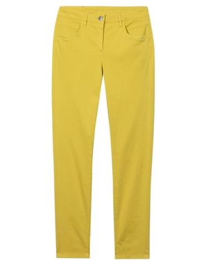 Luisa Cerano Slim-Fit Trousers - Jaune