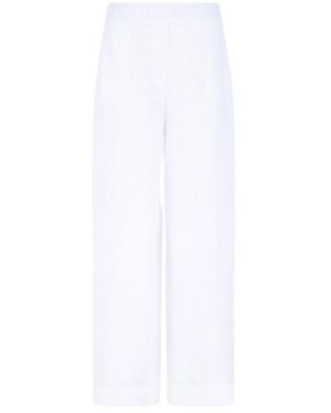 Gran Sasso Wide Trousers - White