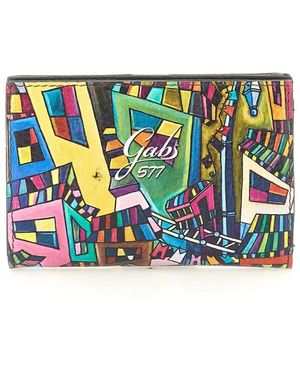 Gabs Accessoires ,Veelkleurig ,Katoen Damesportemonnee - Metallic