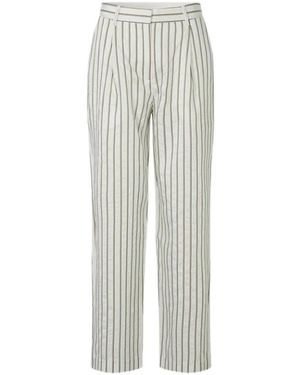 Samsøe & Samsøe Straight Trousers - Grey
