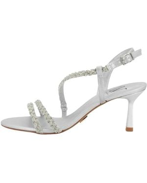 Albano Schoenen ,Grijs ,Vanity Sandalo - Wit