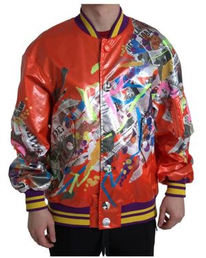 Dolce & Gabbana Bomber Jackets - Red