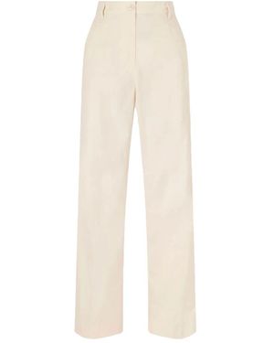 Dries Van Noten Straight Trousers - Neutro