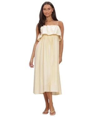 Second Female Kleedjes ,Katoen Aie Dress - Naturel