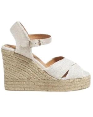 Castañer Wedges - White