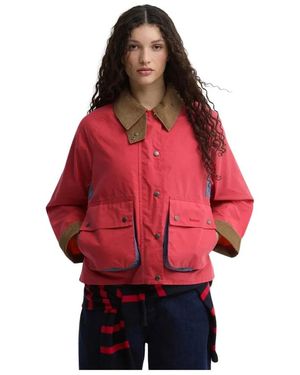Barbour Light Jackets - Rojo