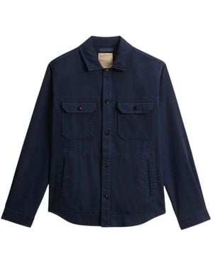 Woolrich Light Jackets - Blue
