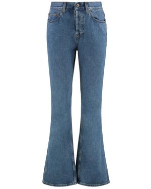 Burberry Flared Jeans - Azul