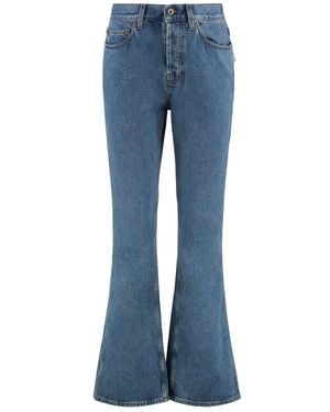 Burberry Flared Jeans - Azul