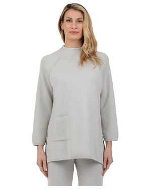 Gran Sasso Long Sleeve Tops - Gris
