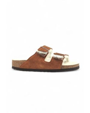 Birkenstock Sliders - Bruin
