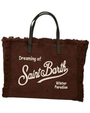 MC2 Saint Barth Tassen ,Bruin ,Katoen Colette Corduroy