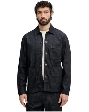 Benetton Denim Jackets - Negro