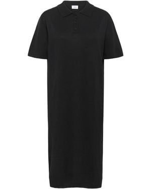 Saint Tropez Midi Dresses - Black