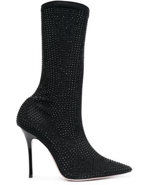 Gedebe Heeled Boots - Black