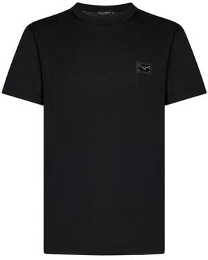 Dolce & Gabbana T-Shirts - Zwart