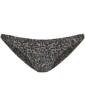 Cortana Badmode ,Blauw ,Bikini Culotte - Grijs