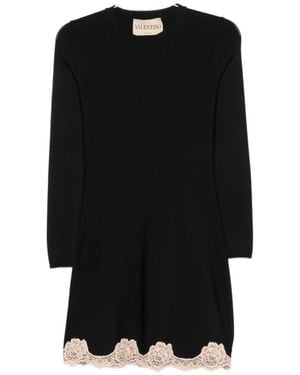 Valentino Short Dresses - Black