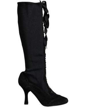 Dolce & Gabbana Heeled Boots - Black