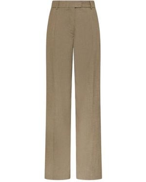 Seventy Wide Trousers - Natural