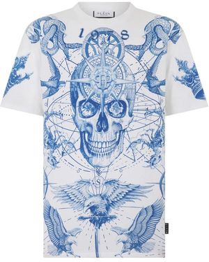 Philipp Plein T-Shirts - Blue