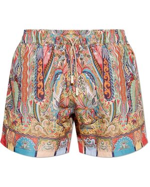 Etro Paisley Zwemshorts - Meerkleurig