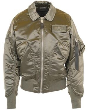 Alpha Industries Jassen ,Groen ,Nylon Cwu-45/P Base Uv Bomberjack