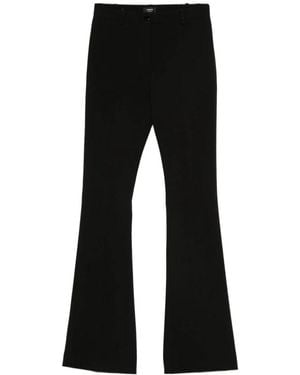 Pinko Wide Trousers - Negro