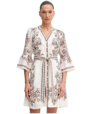 Hale Bob Maxwell Kleid - Weiß