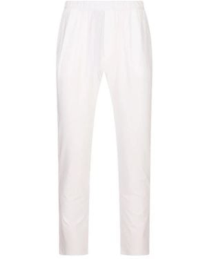 Kiton Slim-Fit Broeken - Wit