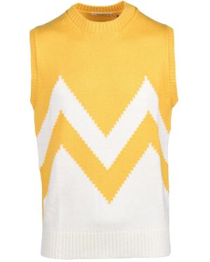 Kangra Sleeveless Knitwear - Amarillo