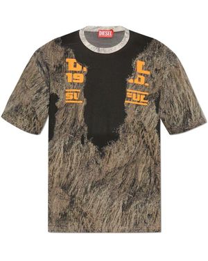 DIESEL T-shirt t-boxt-jas - Grün