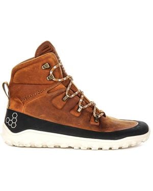 Vivobarefoot Lace-Up Boots - Brown