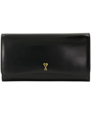 Ami Paris Wallets & Cardholders - Black