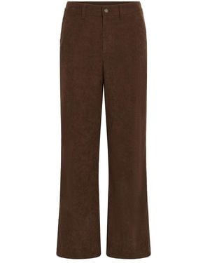 Kaffe Wide Trousers - Marrón