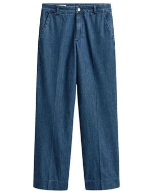 GANT Loose Fit Jeans - Blau