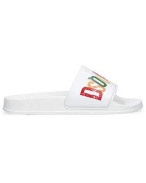 DSquared² Sliders - White