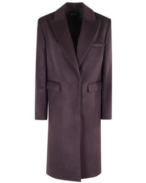 FEDERICA TOSI Single-Breasted Coats - Morado